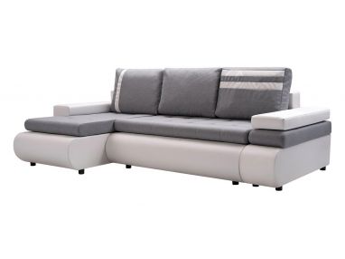 Wygodny narożnik wypoczynkowy z funkcją spania do salonu - KURT