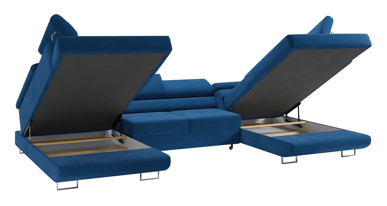 narożnik U, gustaw, pojemniki na pościel