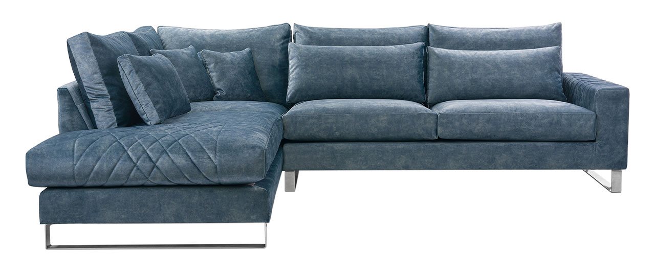 narożnik korni niebieski, lewostronny