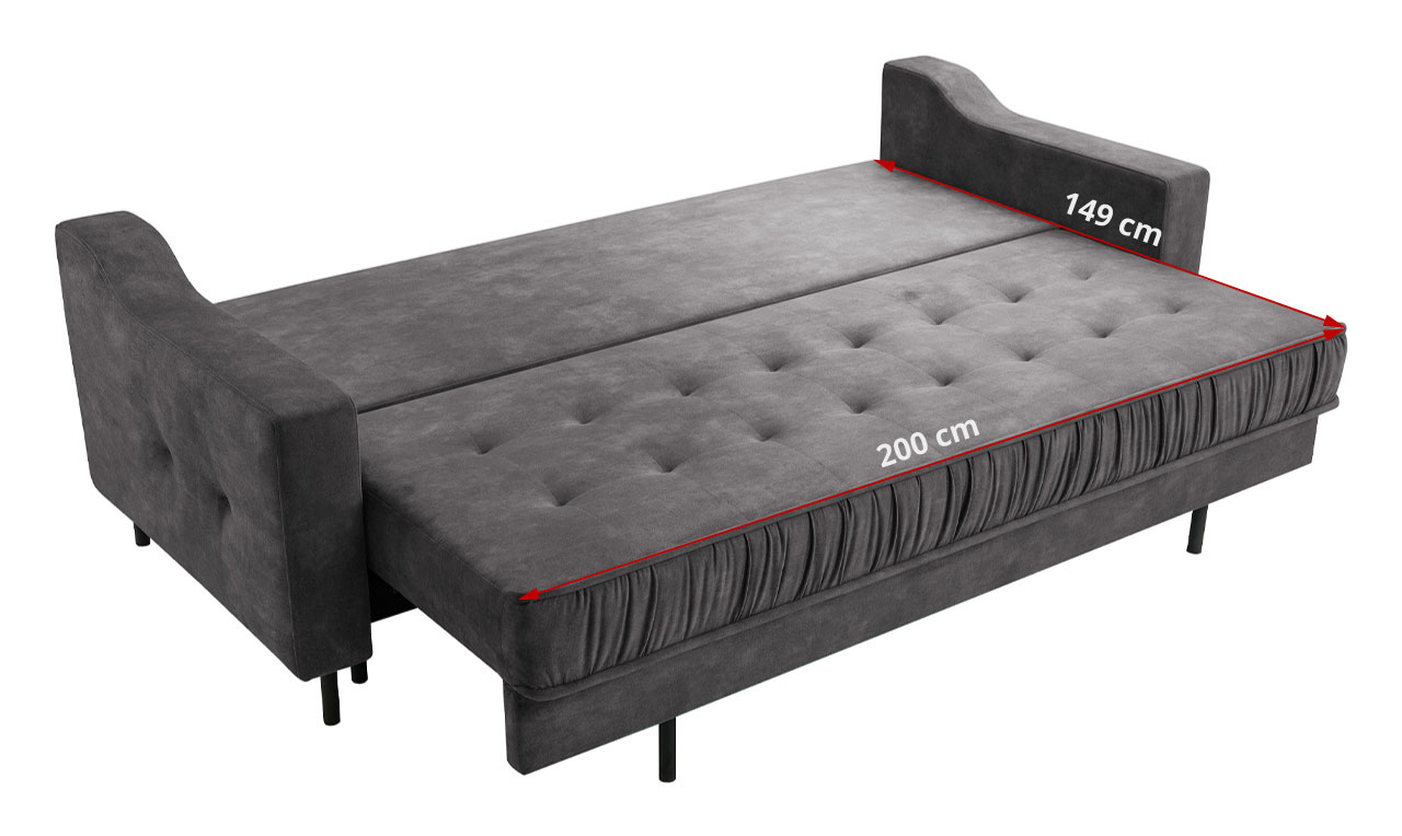 kanapa z funkcją spania AREZZO