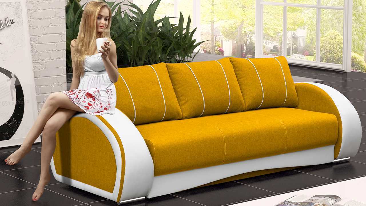 sofa rozkładana z pojemnikiem CORDOBA