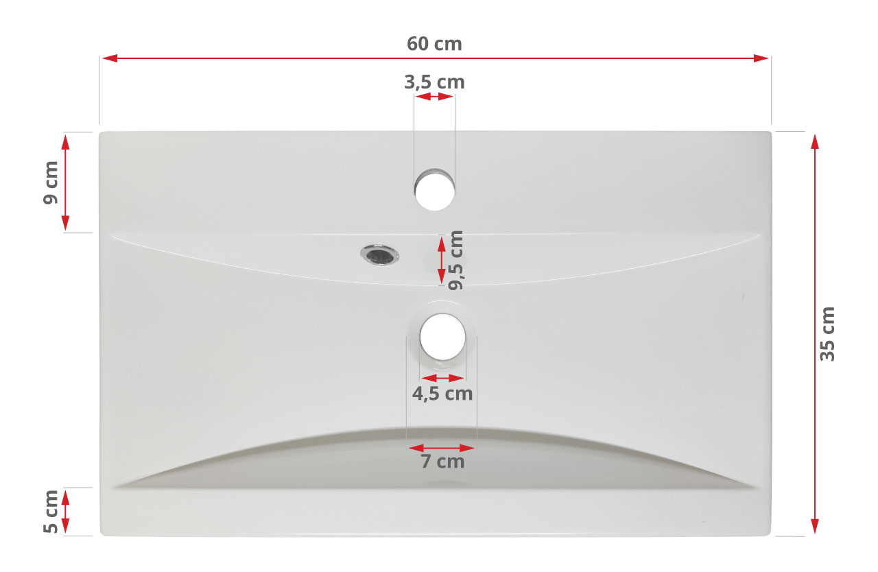 Modne meble łazienkowe - LETA XL Biały / Biały połysk - 53_2