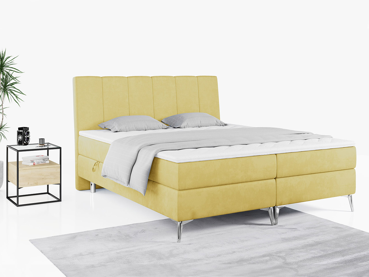 łóżko kontynentalne 