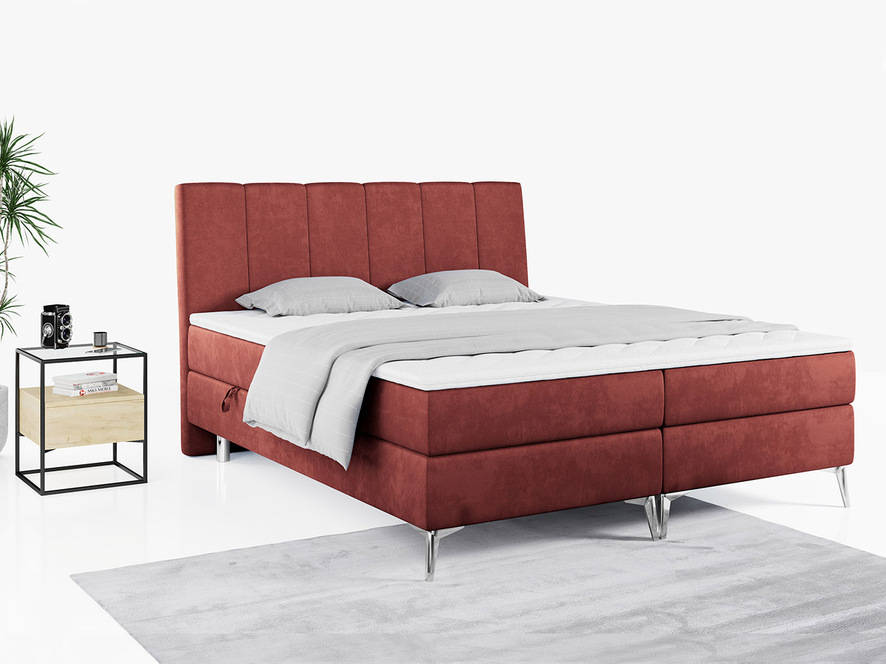 łóżko kontynentalne 