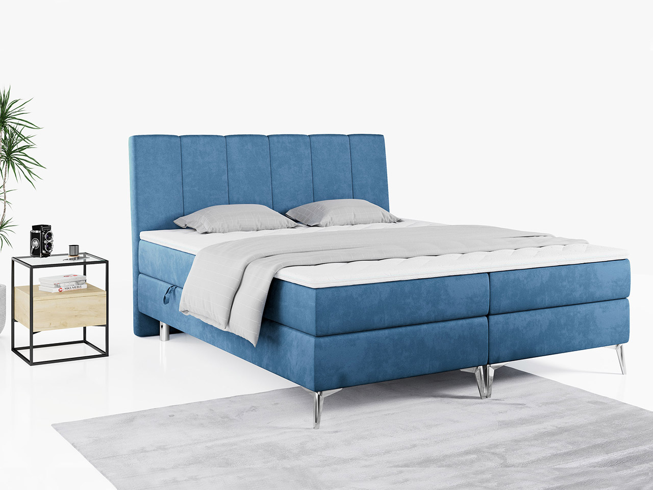 łóżko kontynentalne