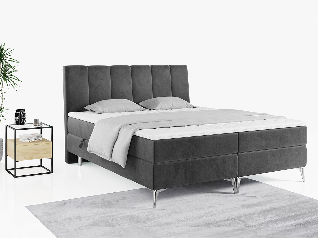 łóżko kontynentalne 