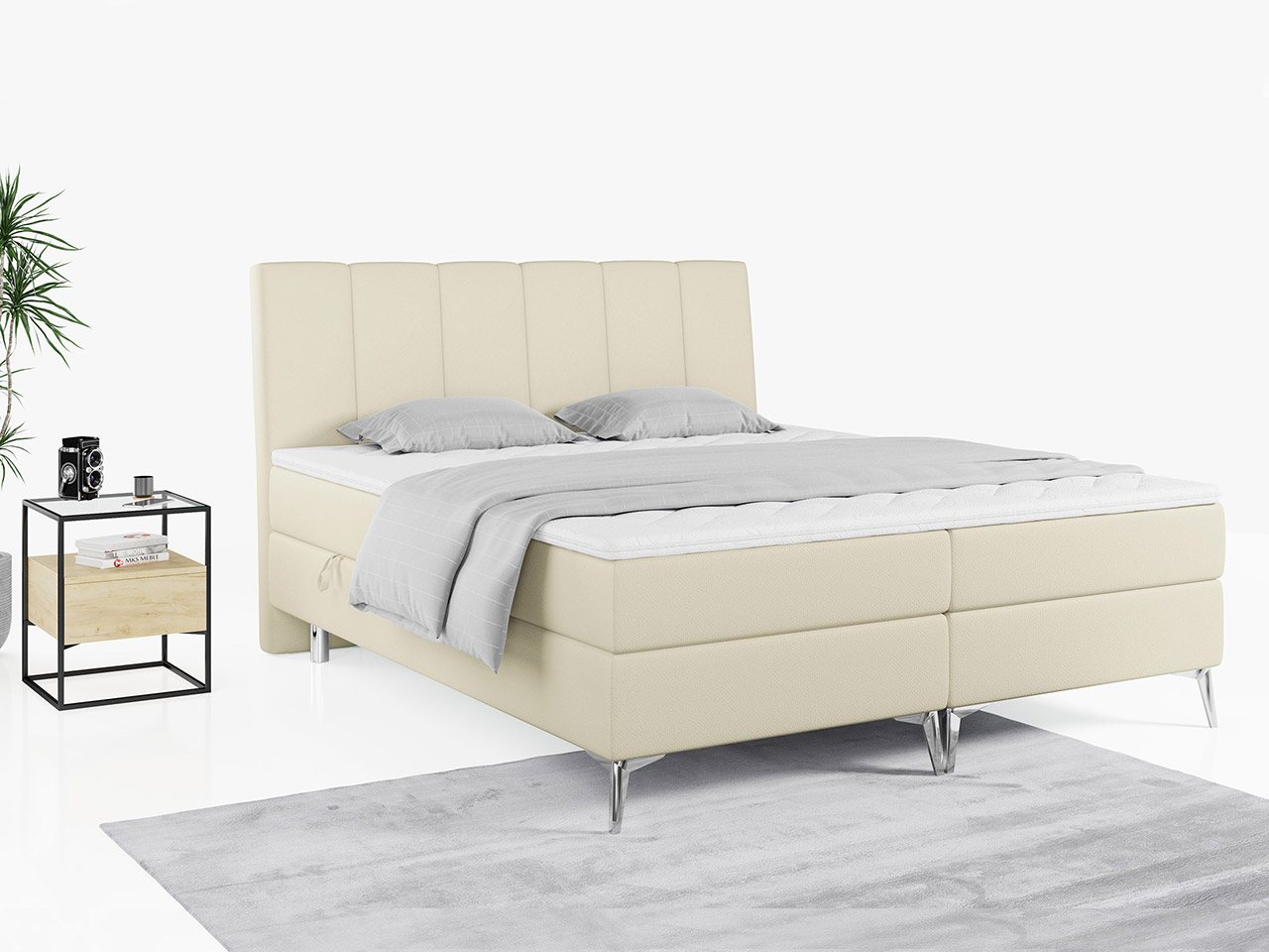 łóżko kontynentalne 