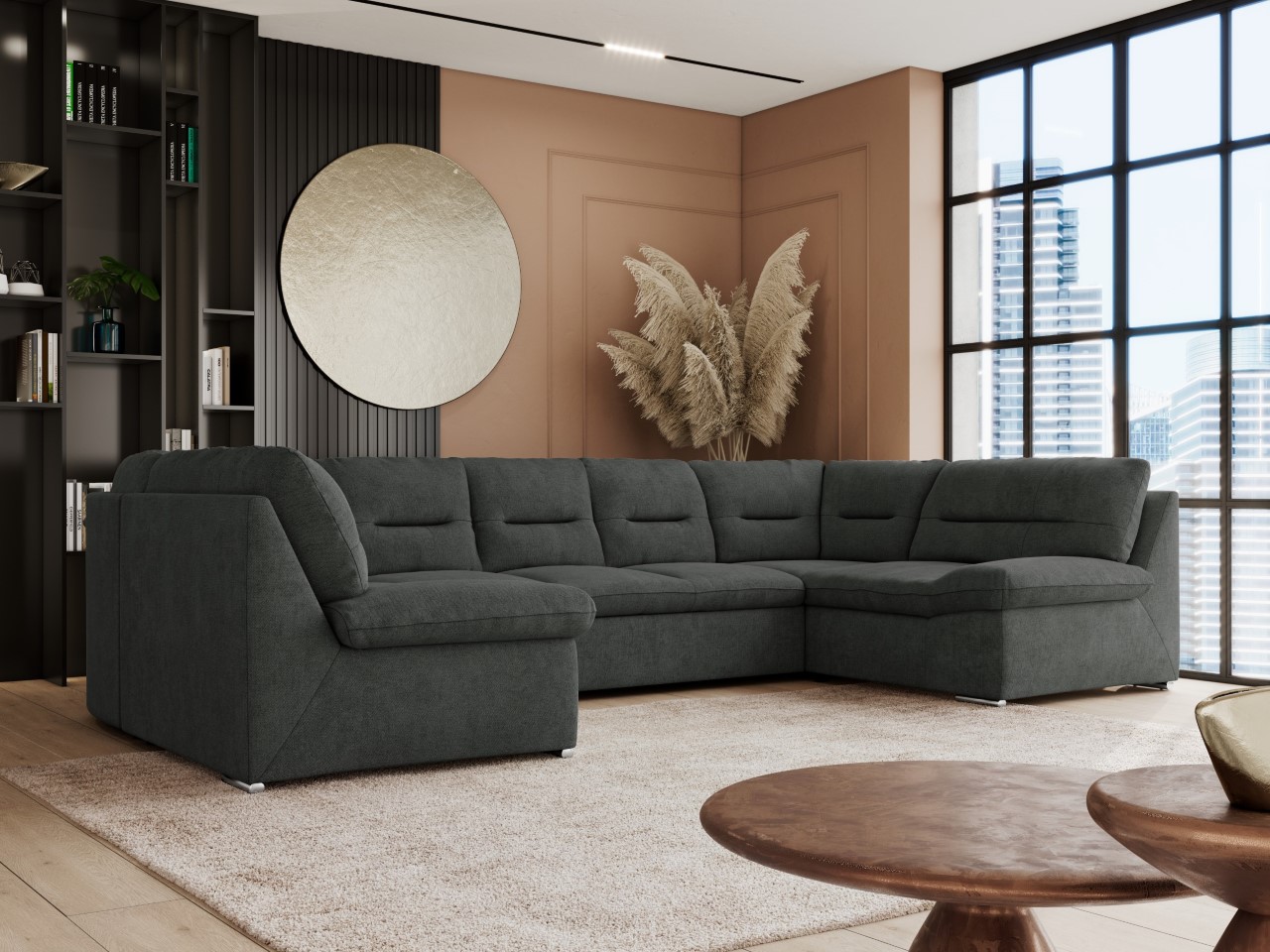 narożnik z funkcją spania comodo u