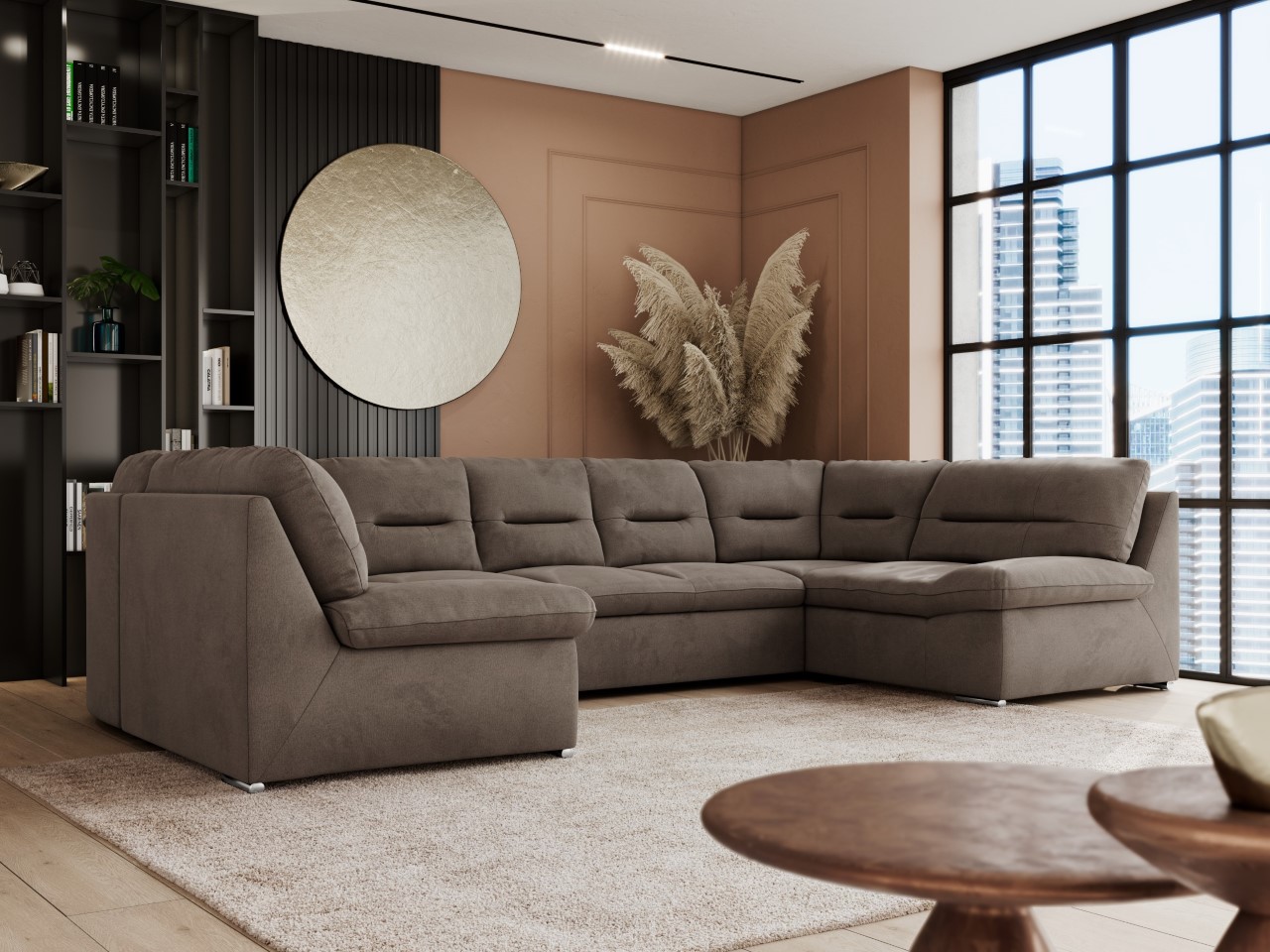 narożnik z funkcją spania comodo u