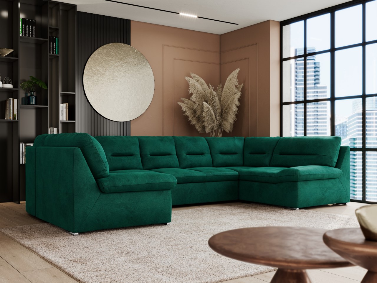 narożnik z funkcją spania comodo u