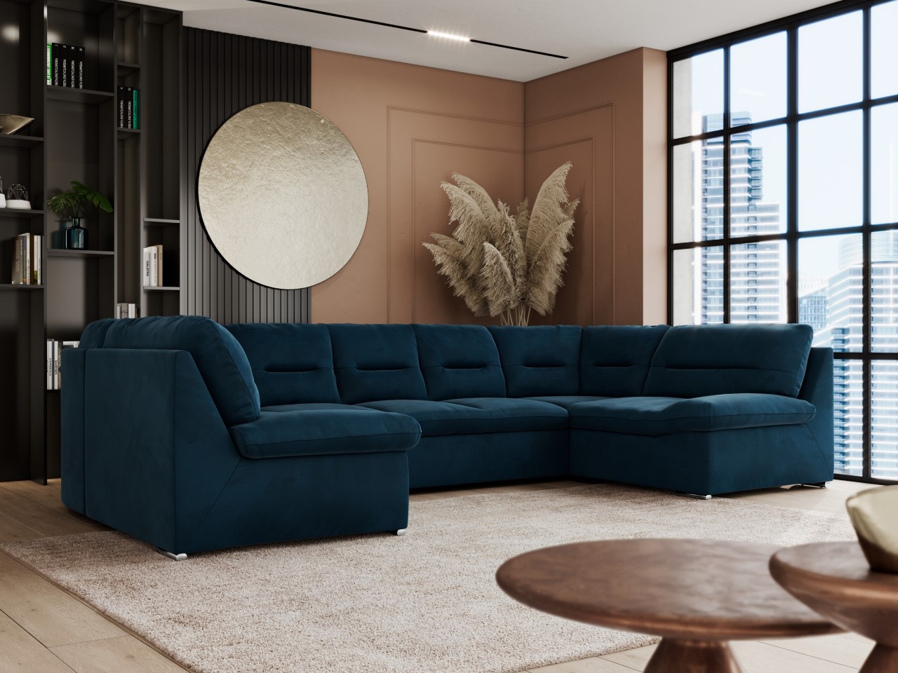 narożnik z funkcją spania comodo u