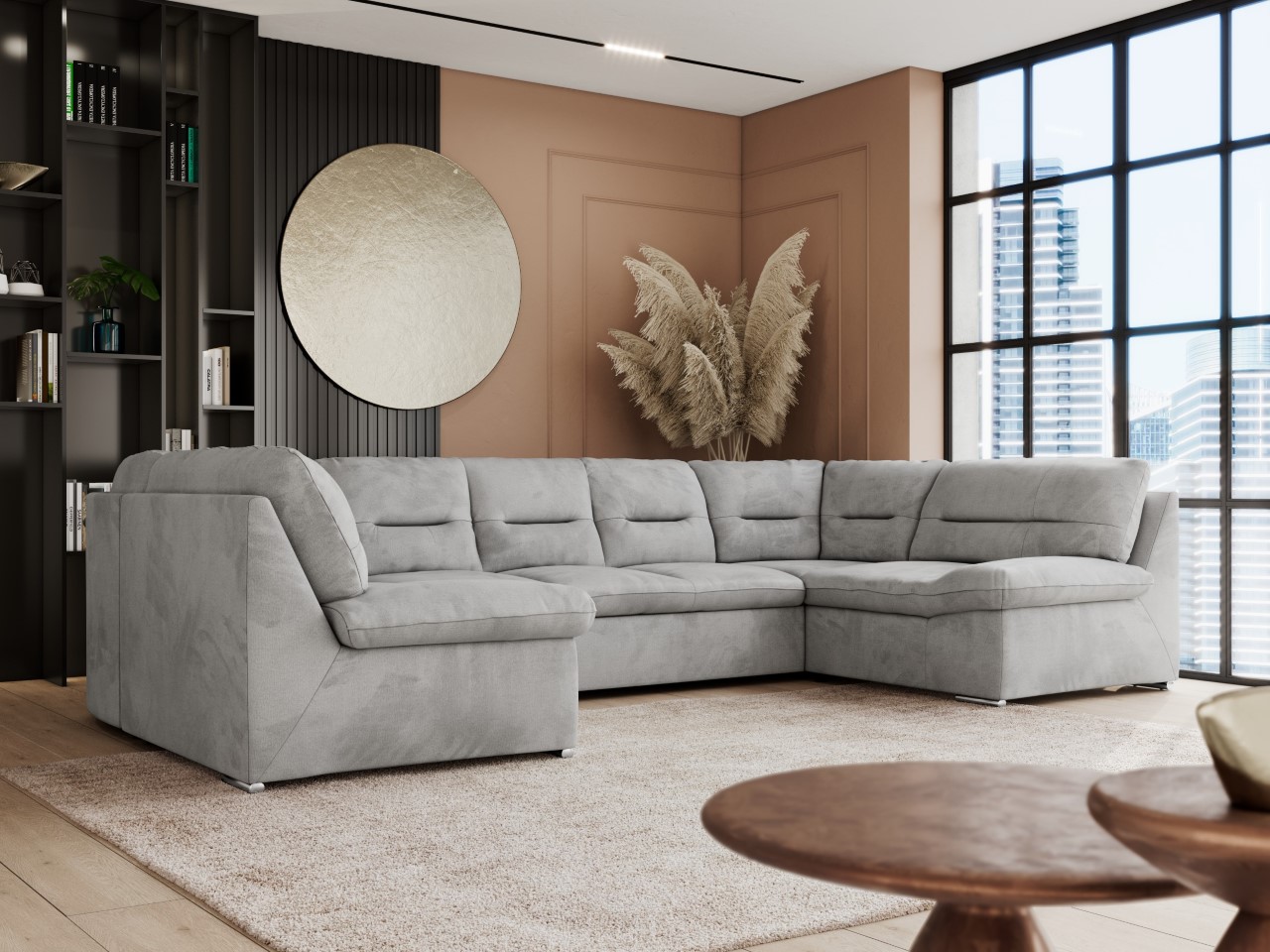 narożnik z funkcją spania comodo u