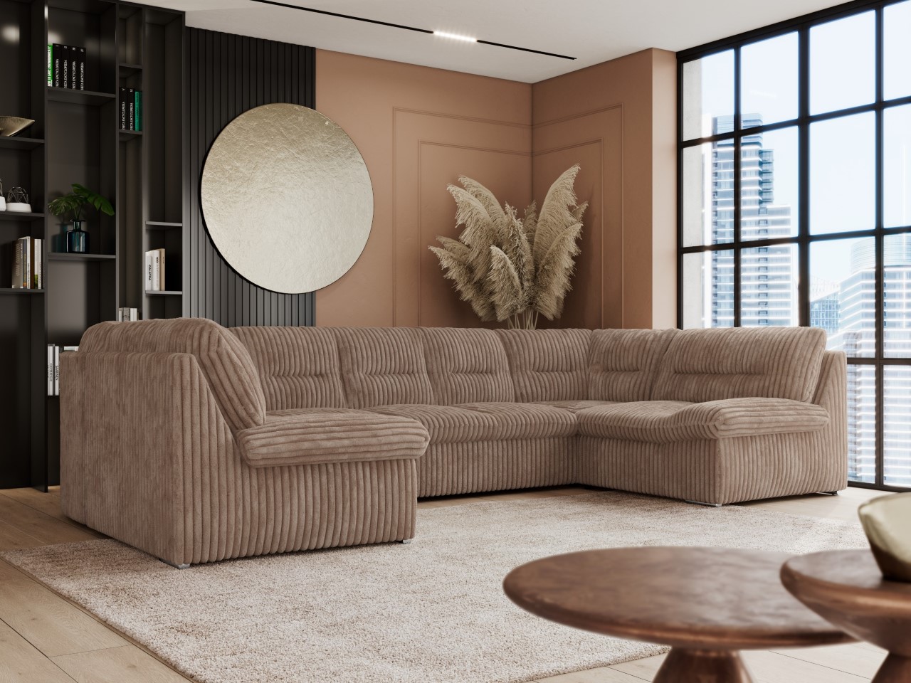 narożnik z funkcją spania comodo u