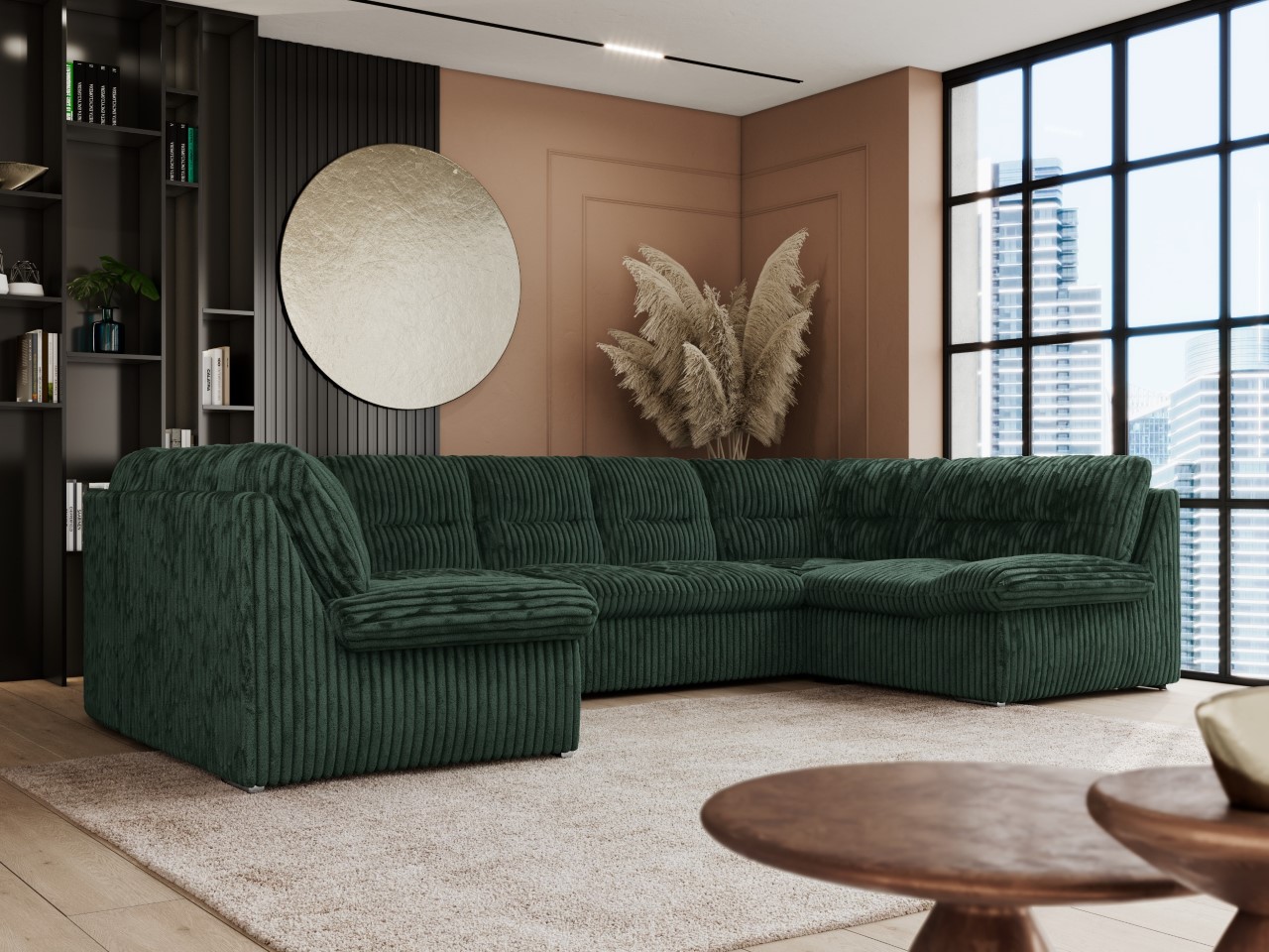 narożnik z funkcją spania comodo u