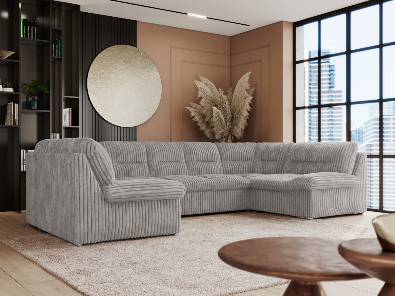 narożnik z funkcją spania comodo u