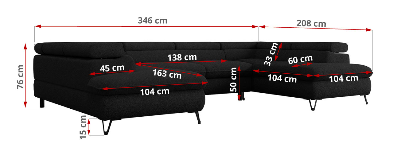 now or never 100 - peter u - wymiary