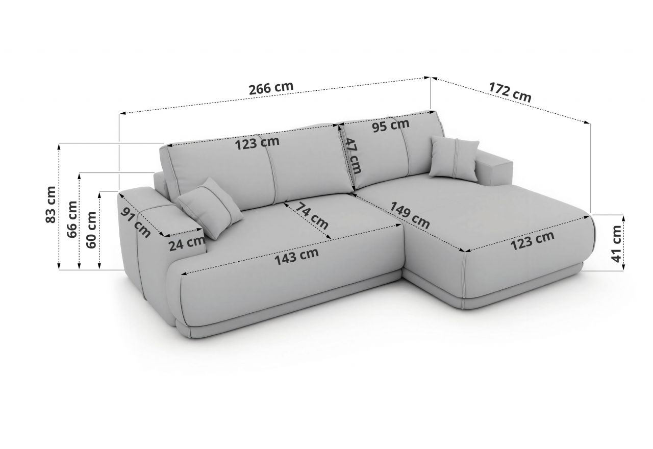 Narożnik RINA L - Lapit 29 - beżowy - OUTLET - 42_1