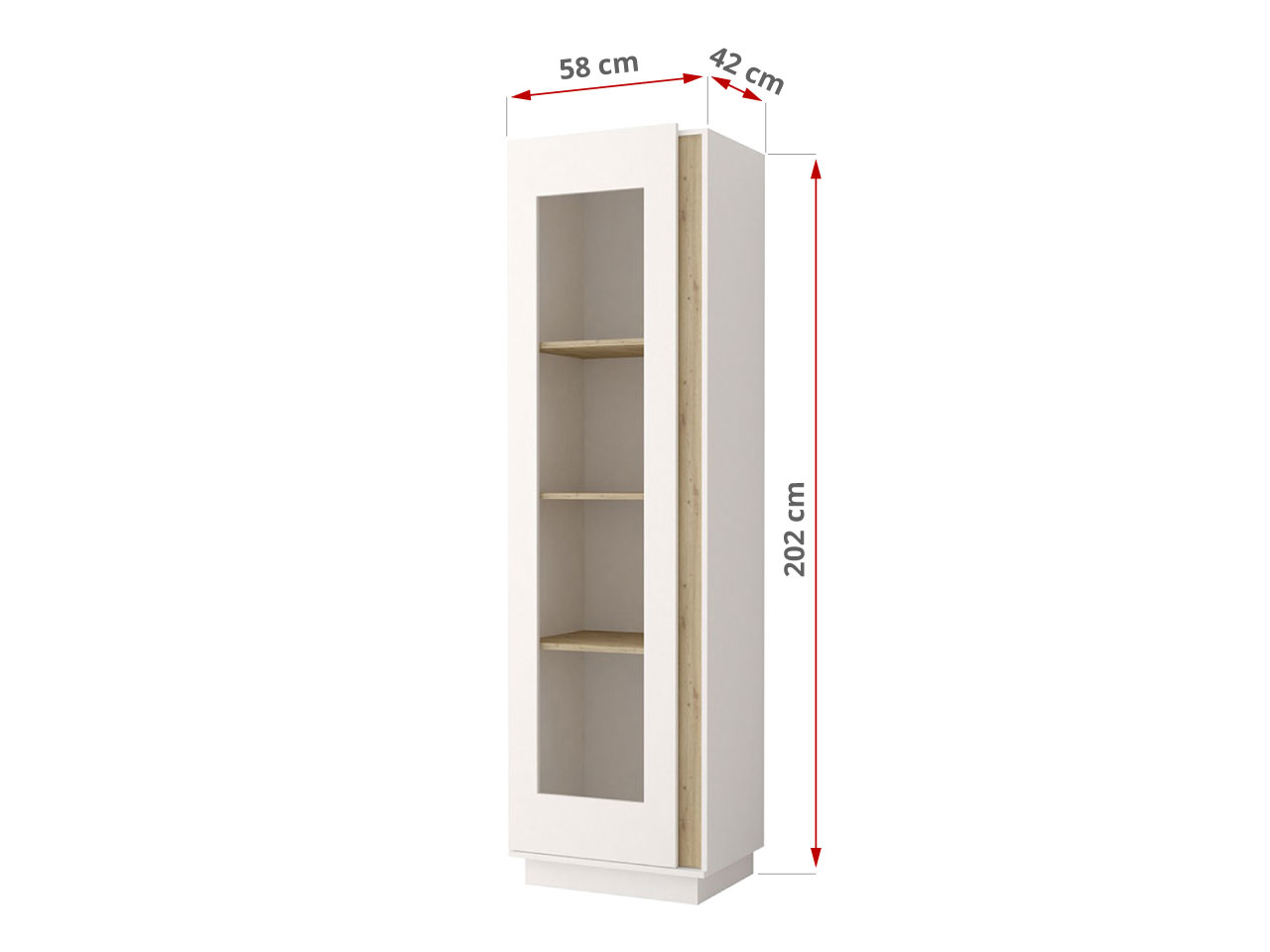 witryna biała ESPEN wymiary