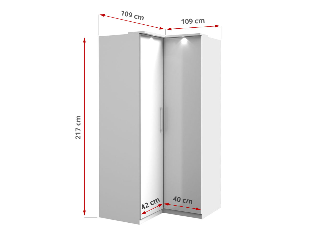 szafa narożna Oliver