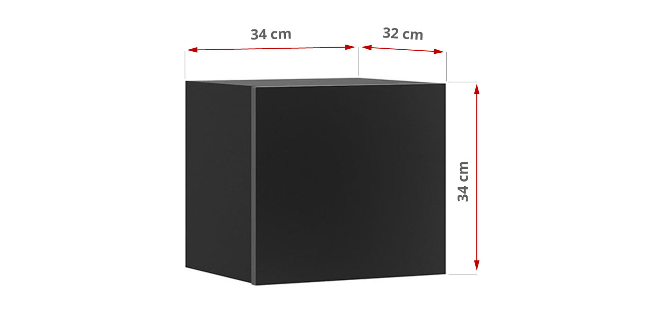 szafka wisząca na ścianę