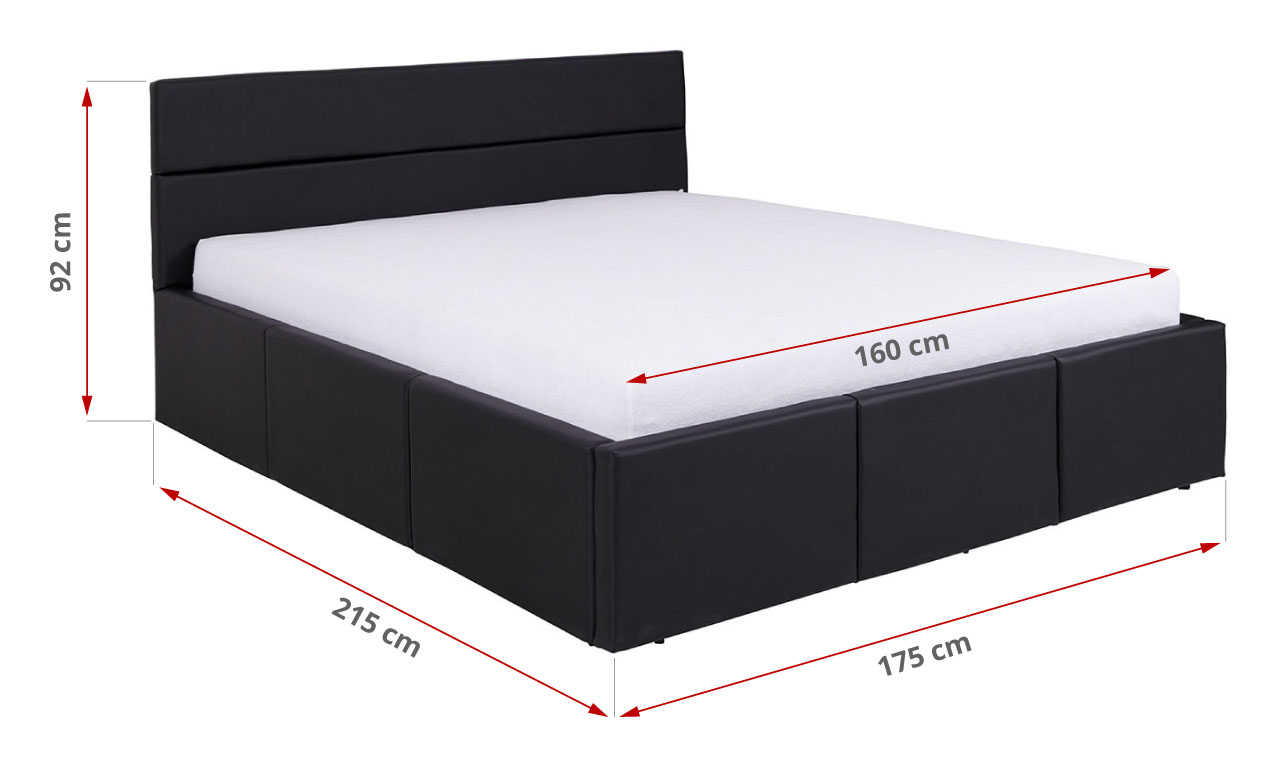 łóżko 160x200 wymiary