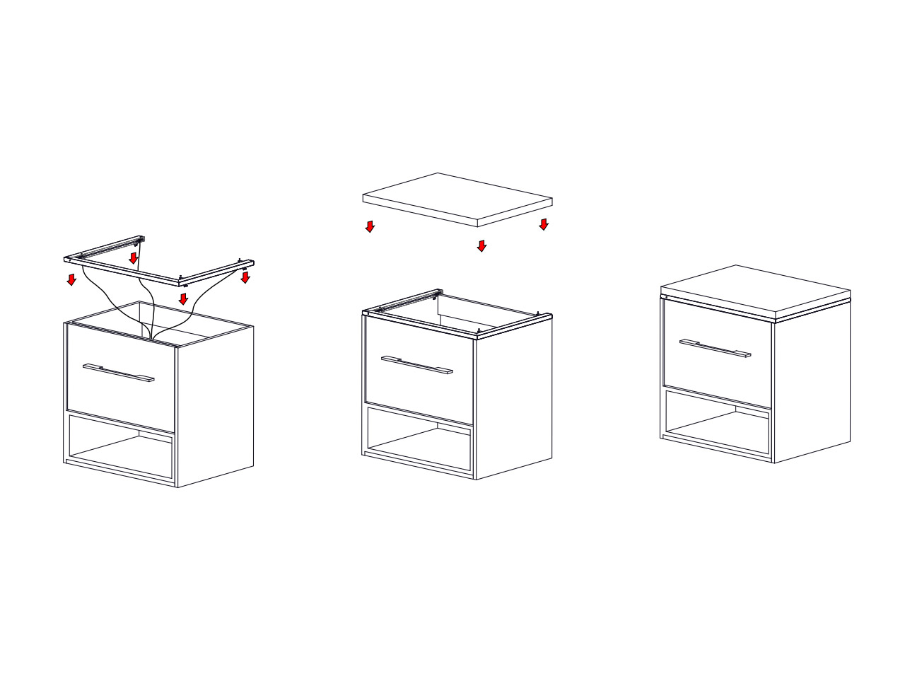 Szafka łazienkowa pod umywalkę 60 cm w nowoczesnym stylu - LEVANTO / Biały - 193_1