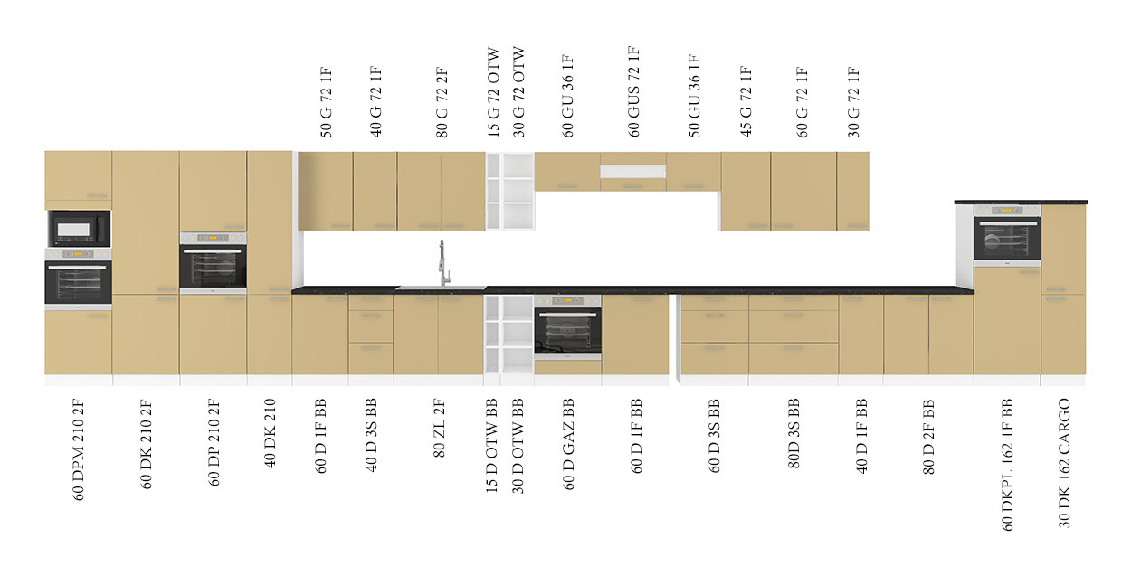 kuchnia lara cappucino typoszereg