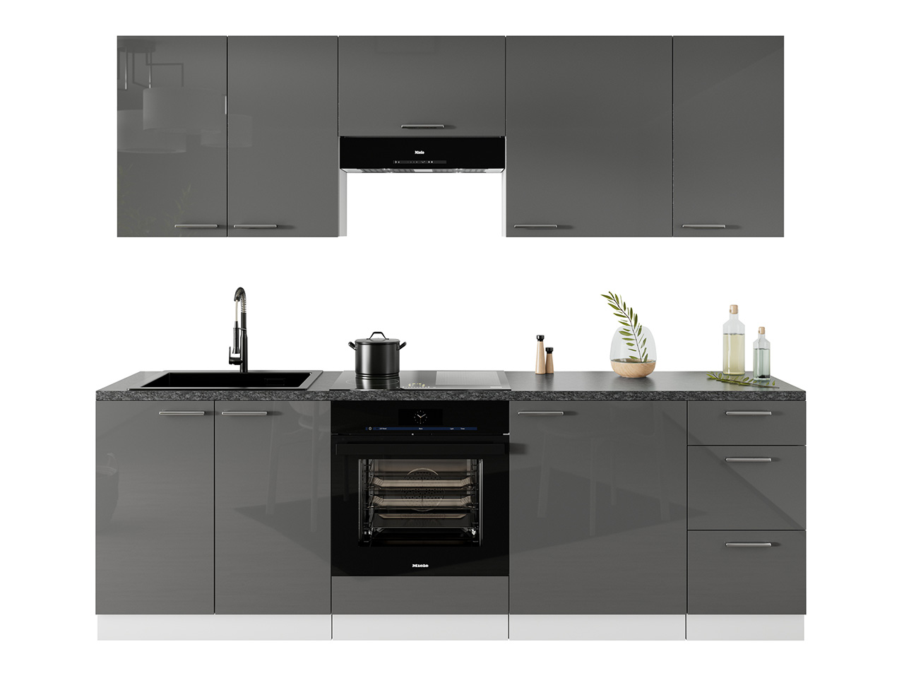 zestaw mebli KUCHENNYCH LARA grey