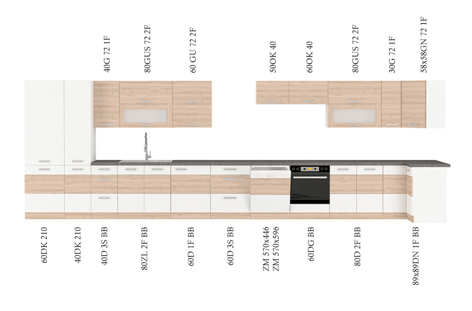 szereg kuchnia iconic