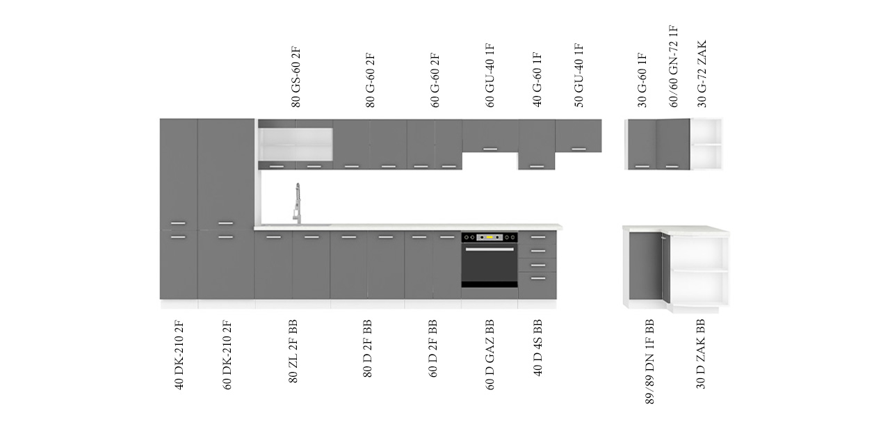 szereg kuchnia sonia