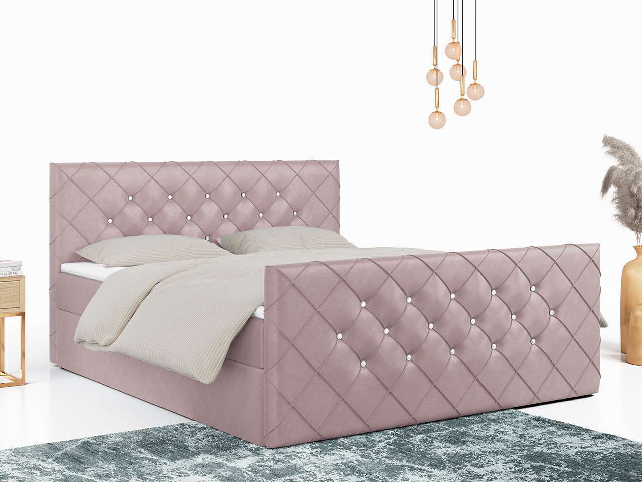 łóżko kontynentalne 