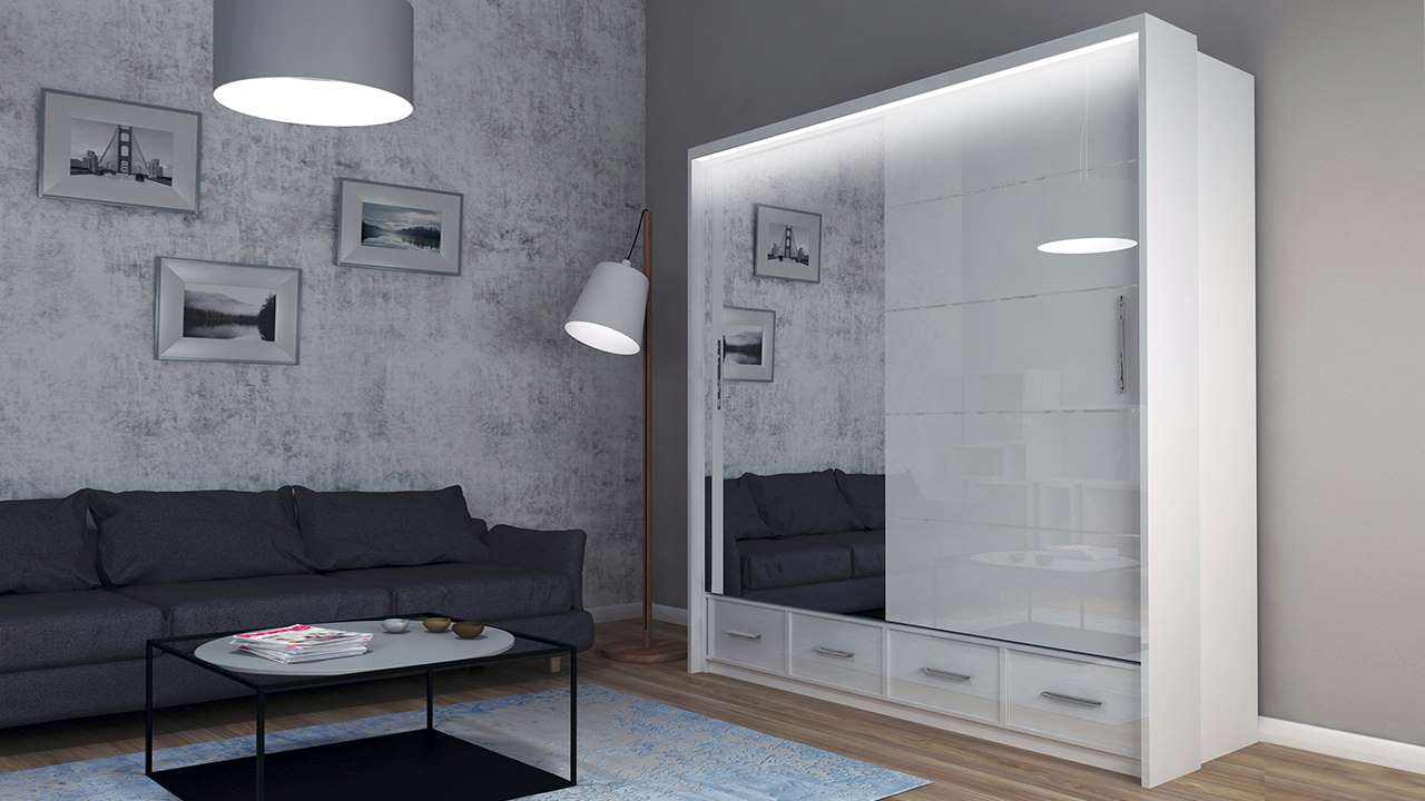 szafa SONEO dwudrzwiowa z oświetleniem