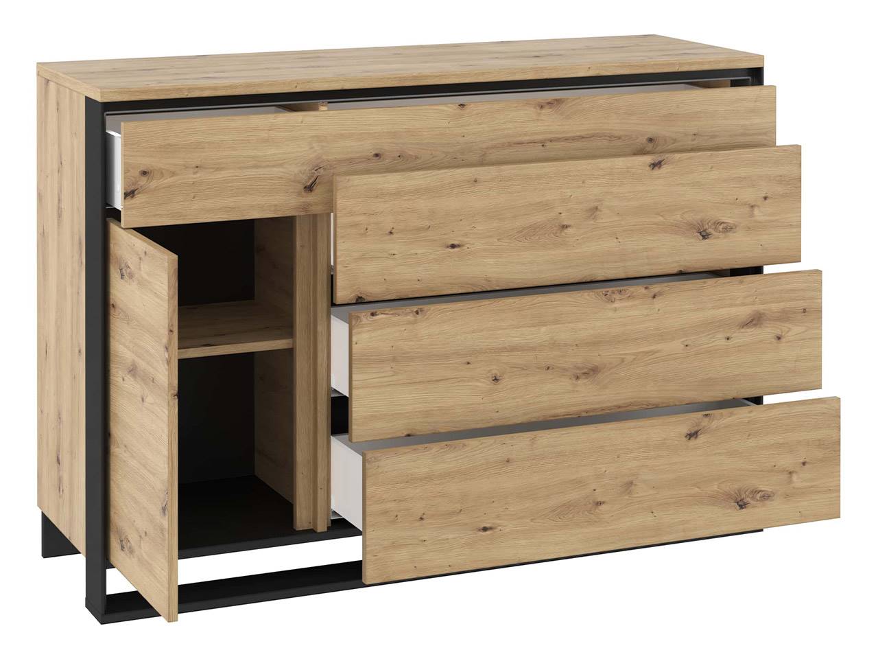 wnętrze komody fibaro