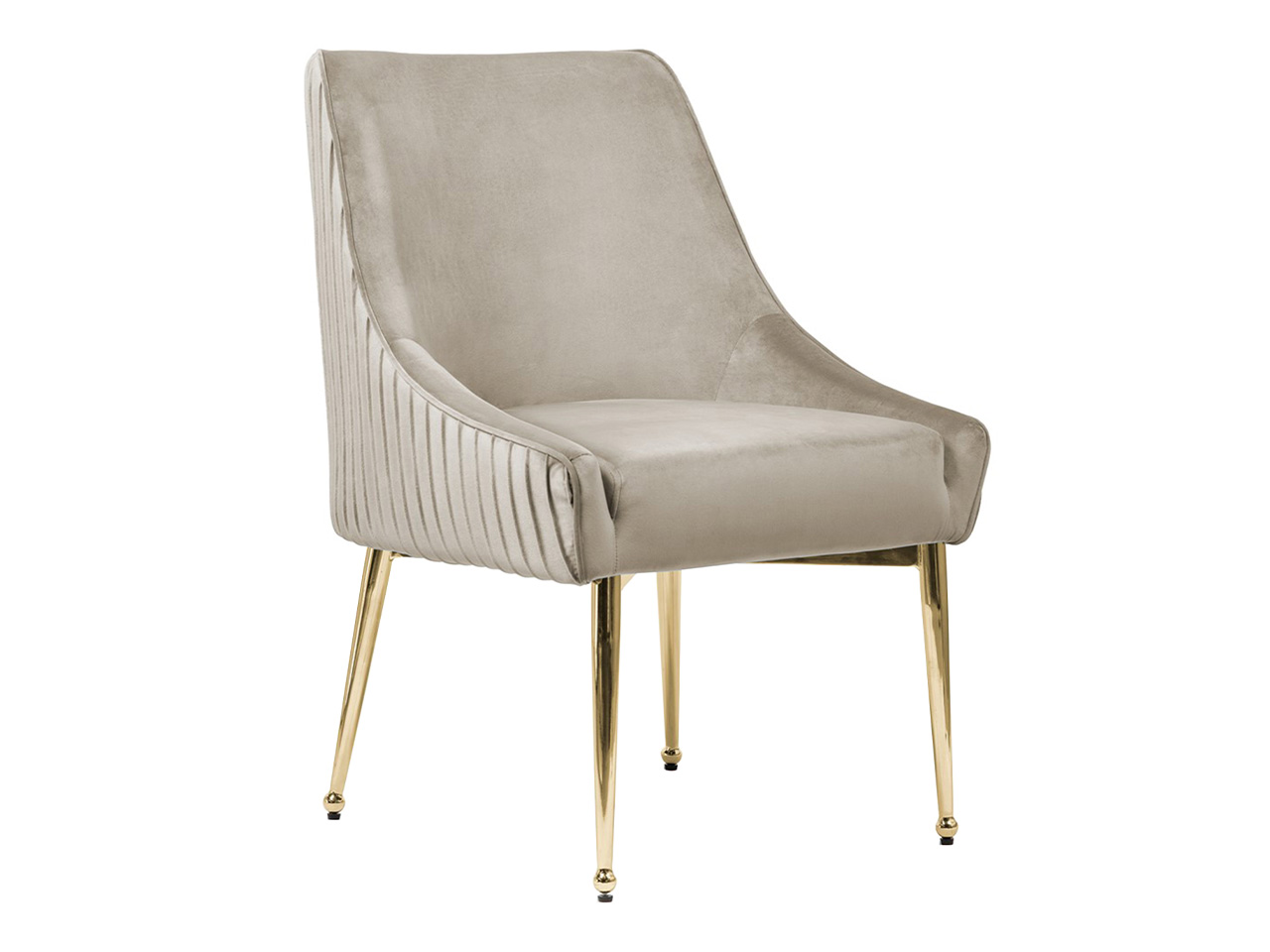 Luksusowe krzesło NOEL na metalowych nogach