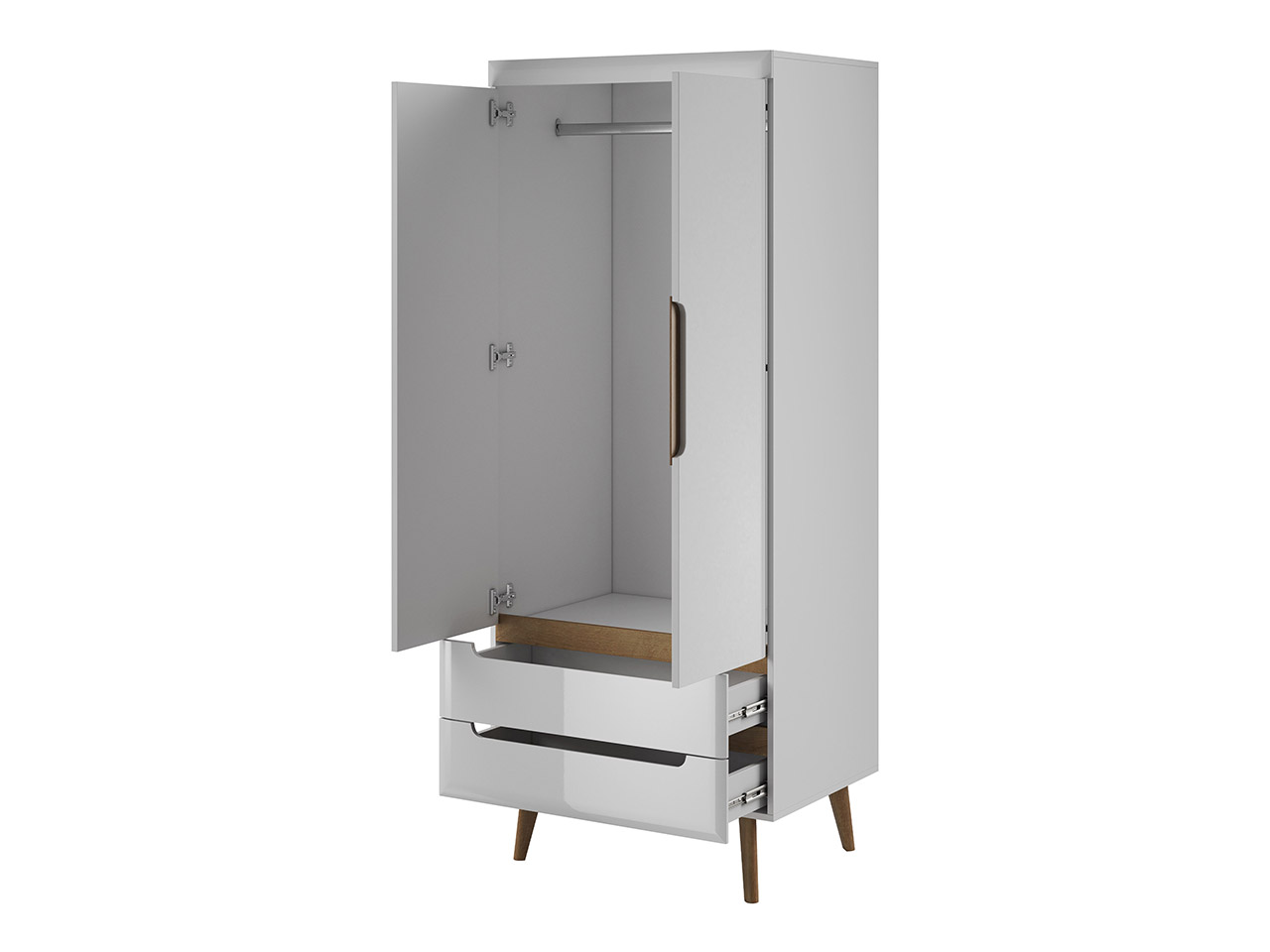 szafa 80 cm LEIDA otwarta bryła