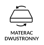 Materac dwustronny