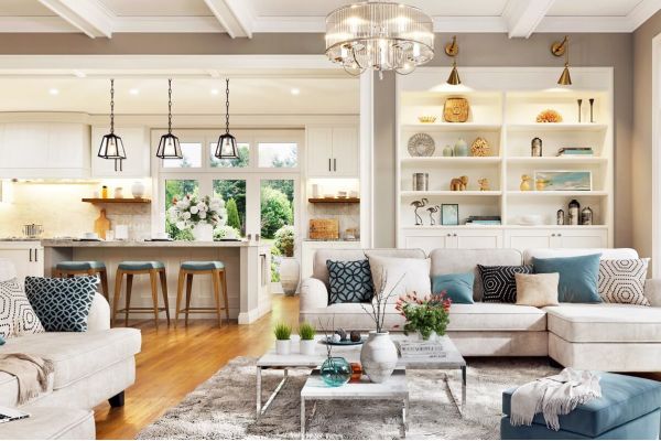 Narożnik w kształcie litery L czy U? Kiedy warto zdecydować się na duży mebel?